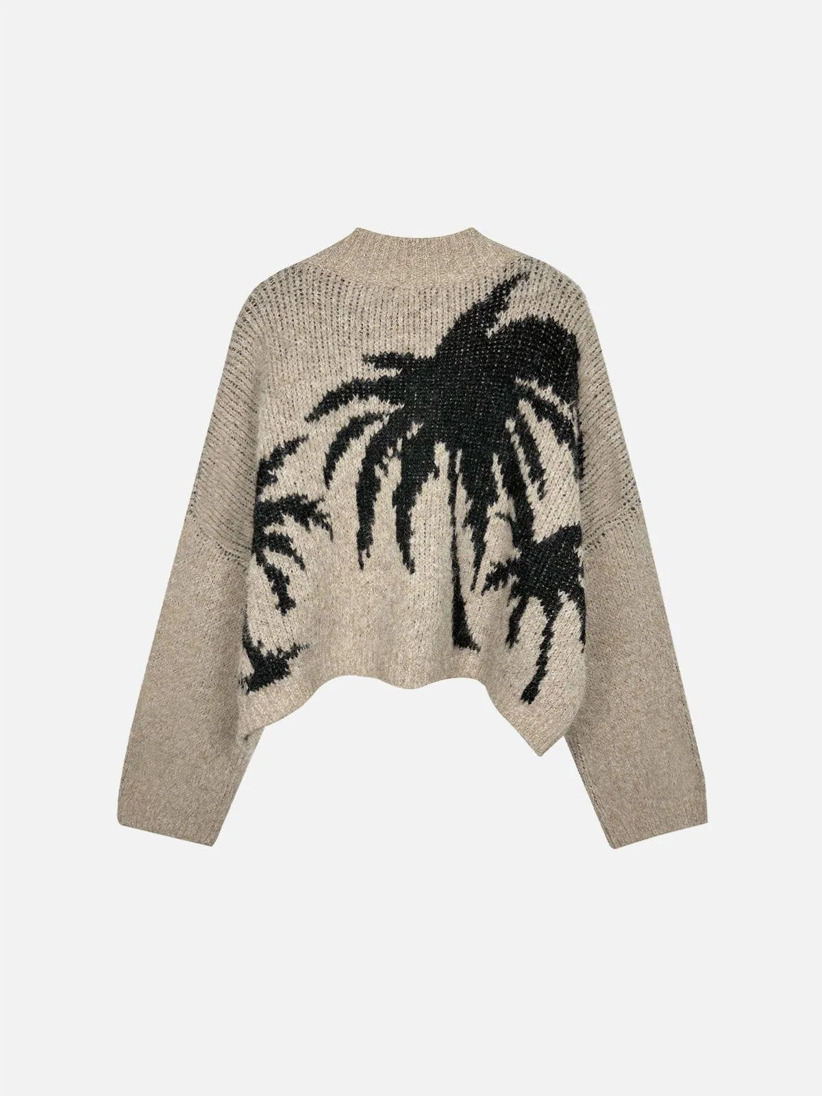 Aelfric Eden Coconut Tree Cropped Cardigan