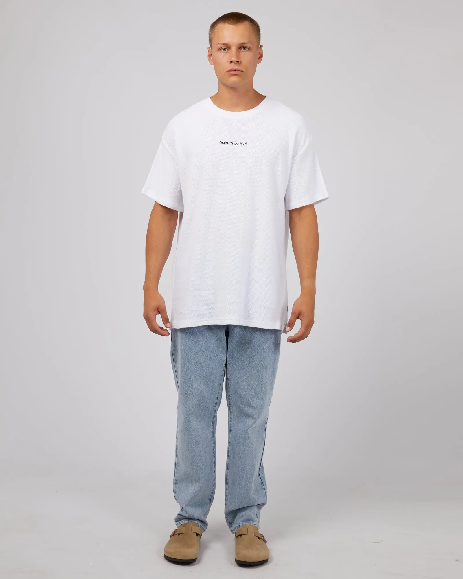 All Day Logo Tee White