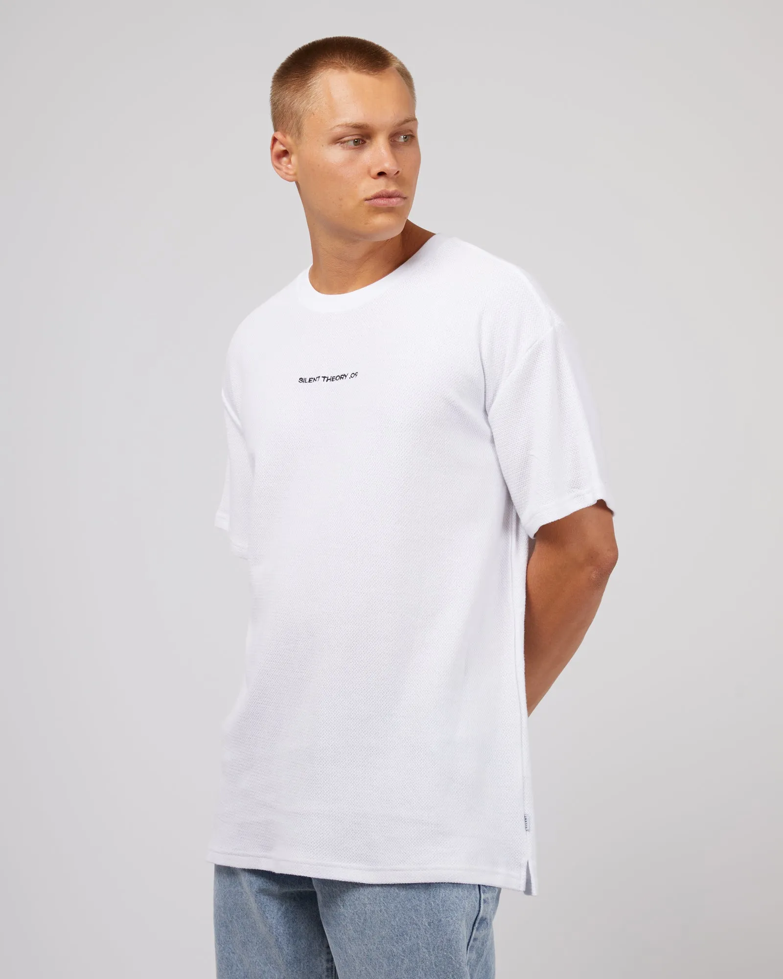 All Day Logo Tee White
