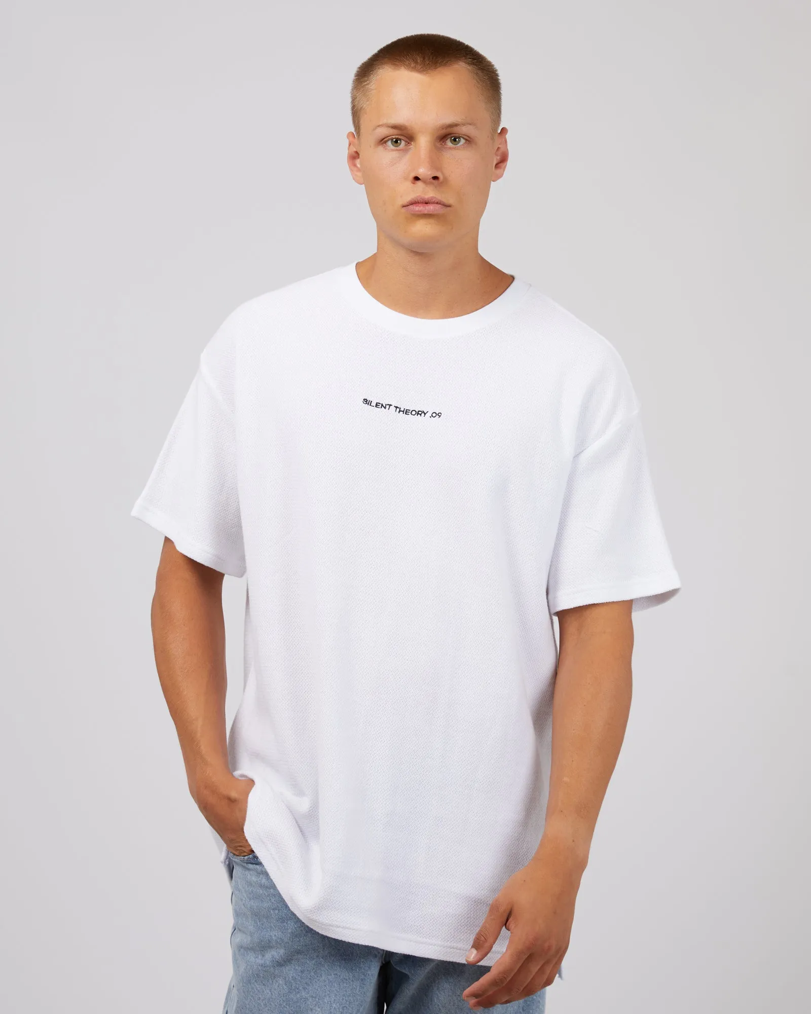 All Day Logo Tee White