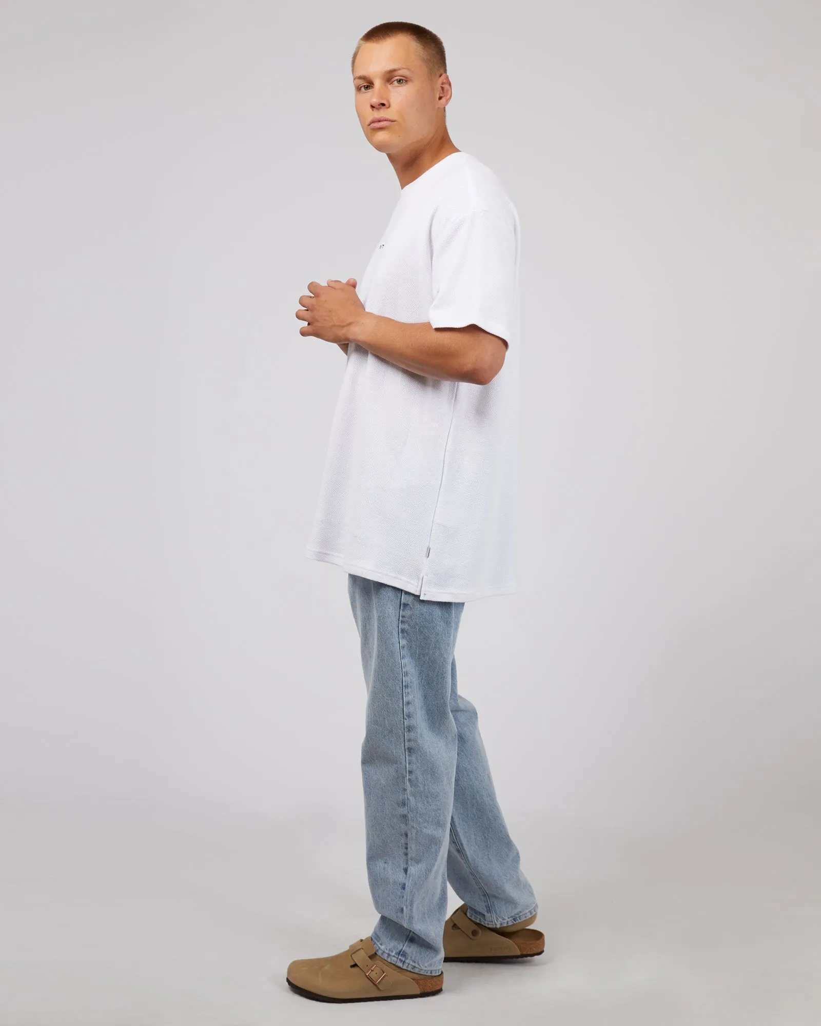 All Day Logo Tee White