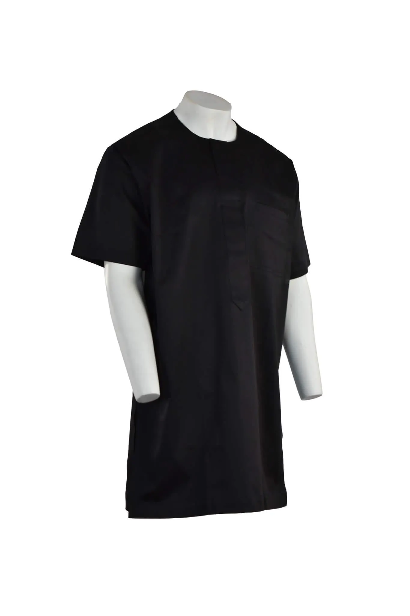 Black & White  Agbada 3pc Set