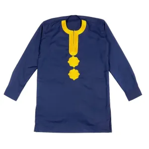 Blue & Gold Long Sleeve Set