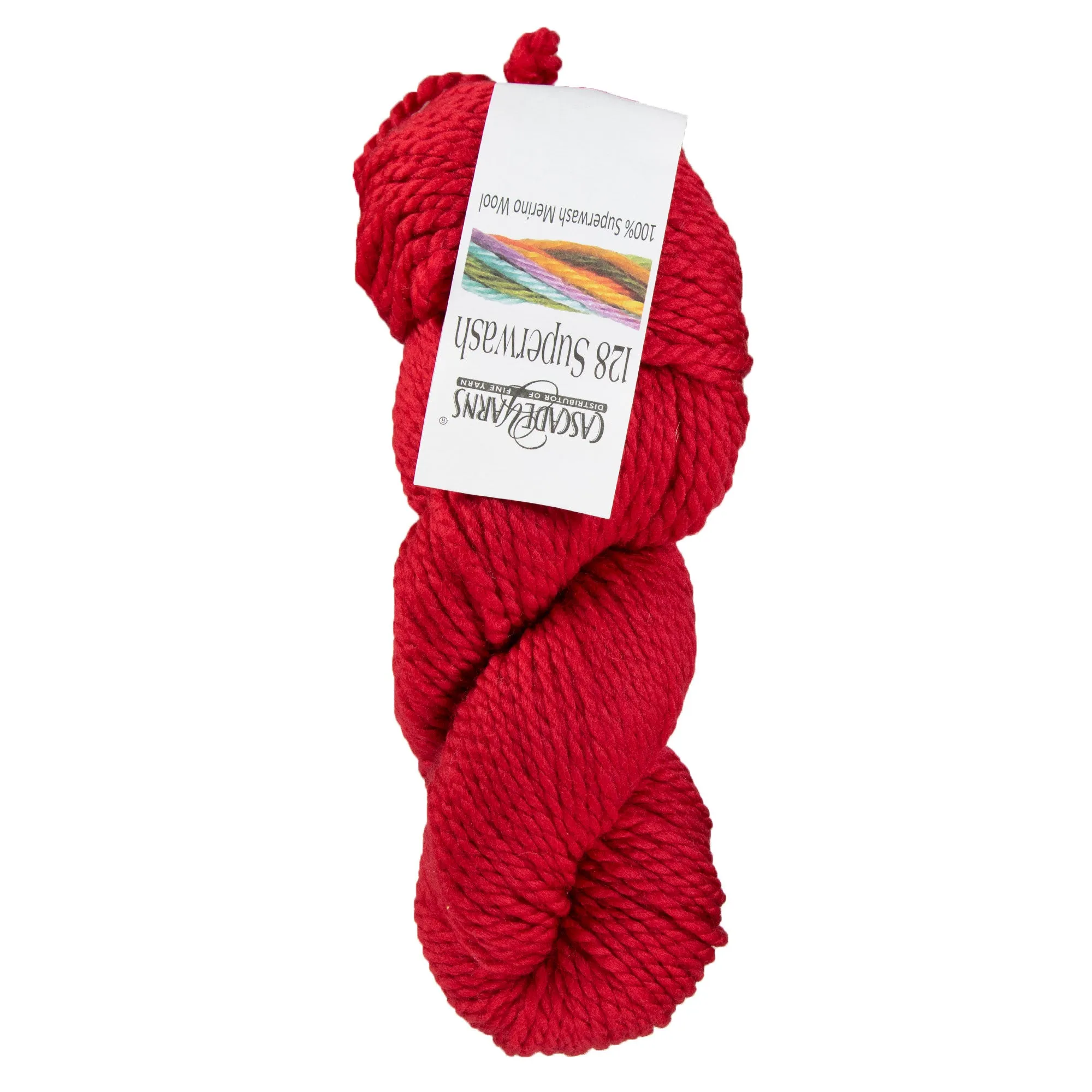 Cascade Yarns 128 Superwash Yarn - 809 Really Red