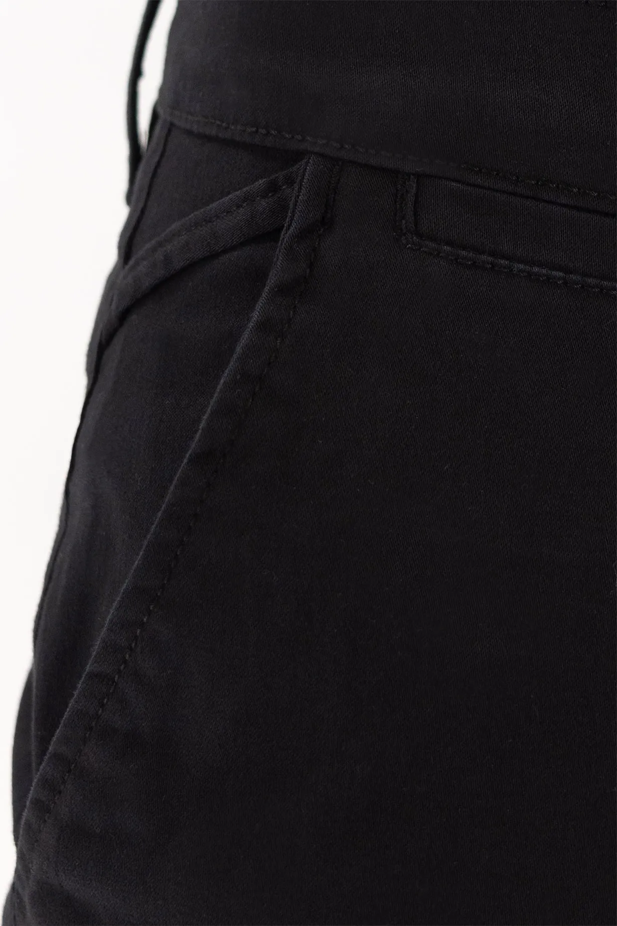 Chino Short 7" - Black