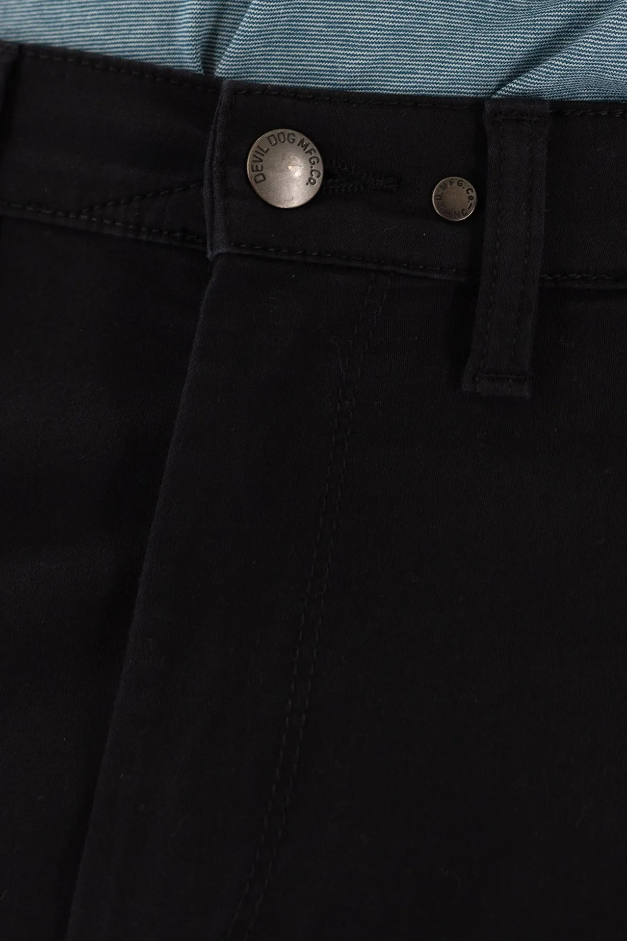 Chino Short 7" - Black