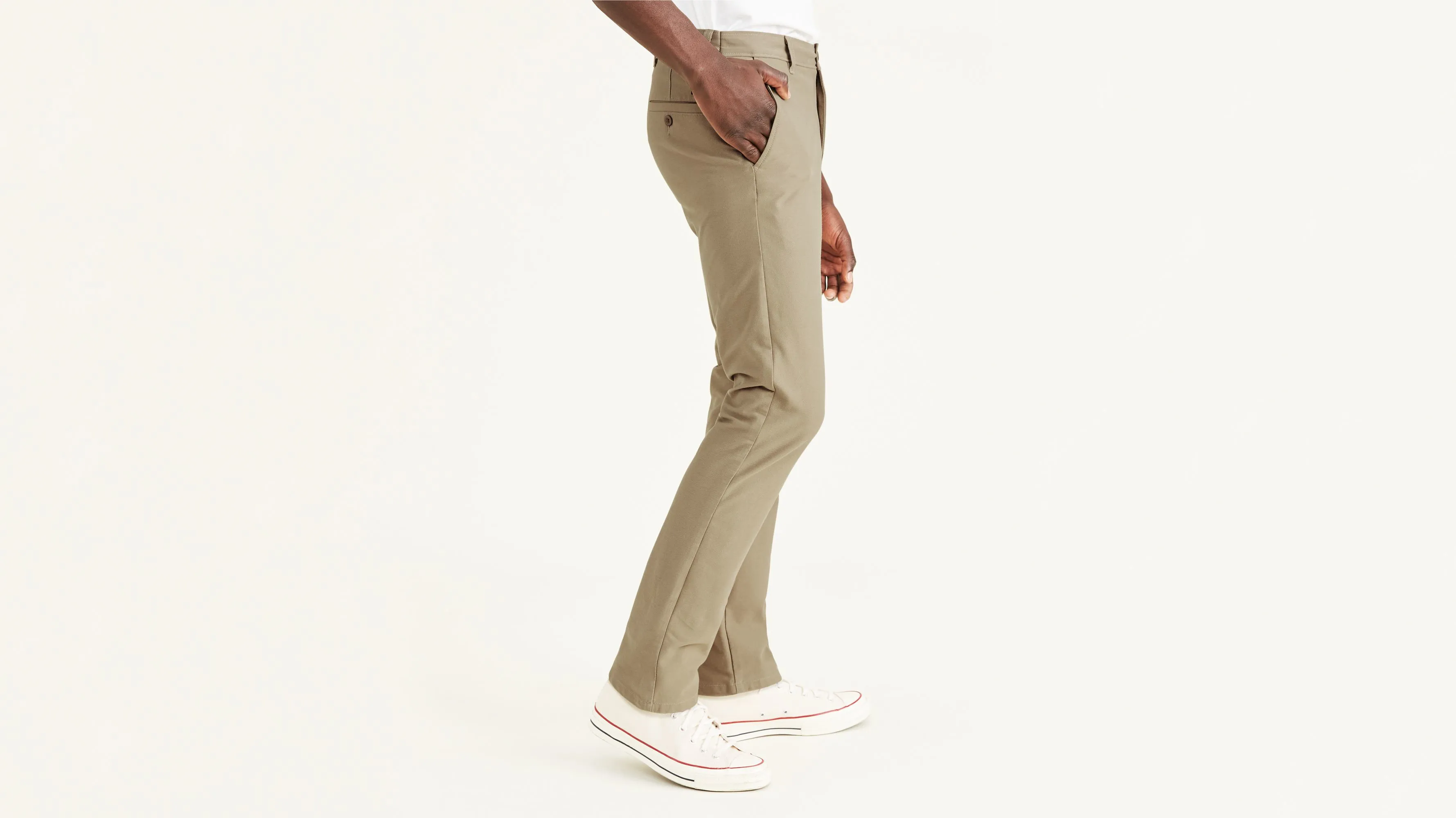 Comfort Knit Chinos, Slim Fit