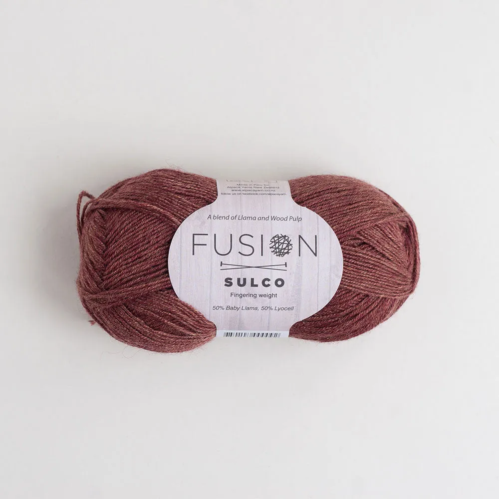 Fusion Sulco Llama/Lyocell 3-4 Ply Wool Equivalent - 21 colours