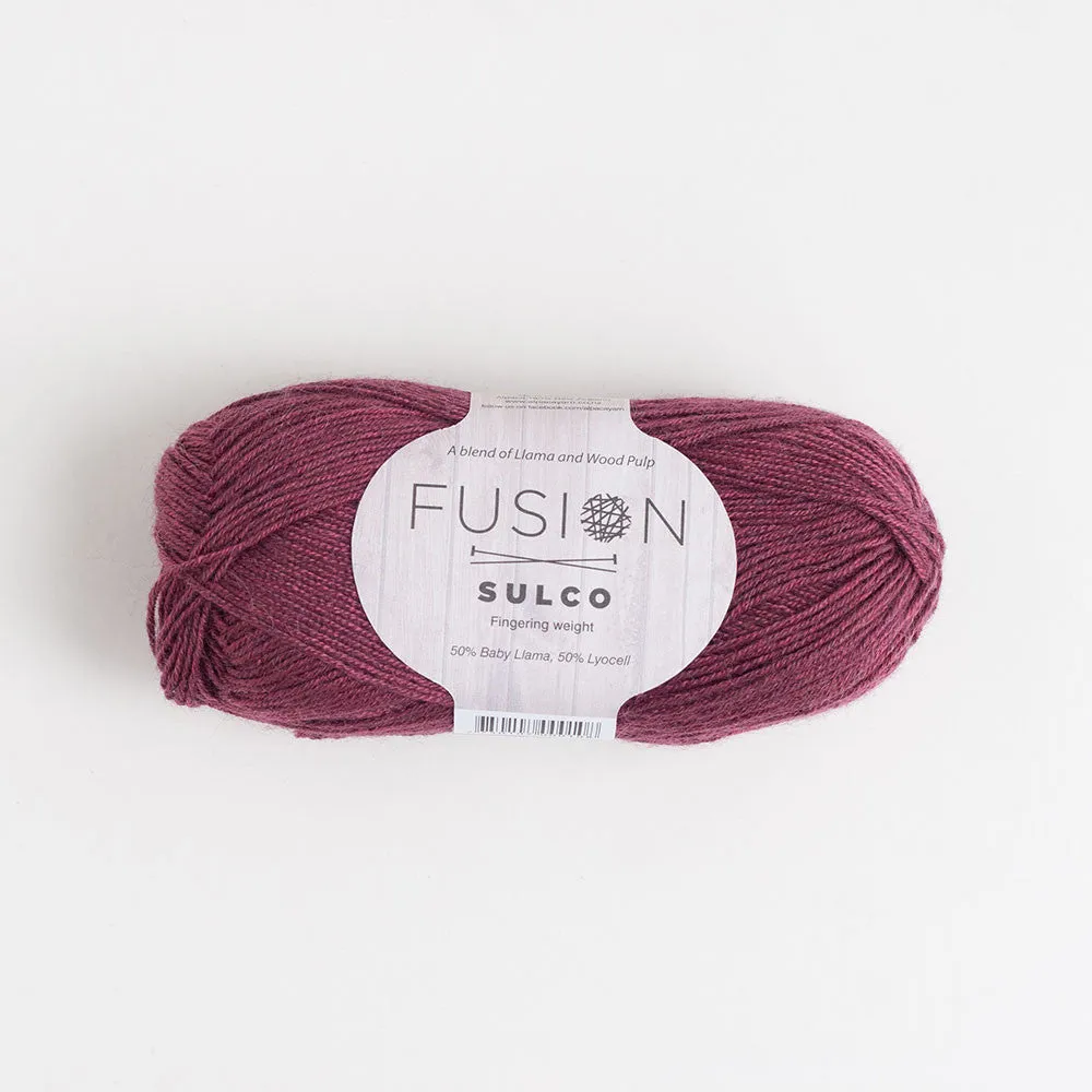 Fusion Sulco Llama/Lyocell 3-4 Ply Wool Equivalent - 21 colours