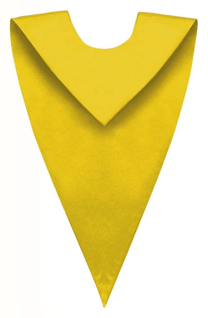 Gold Graduation V Stole