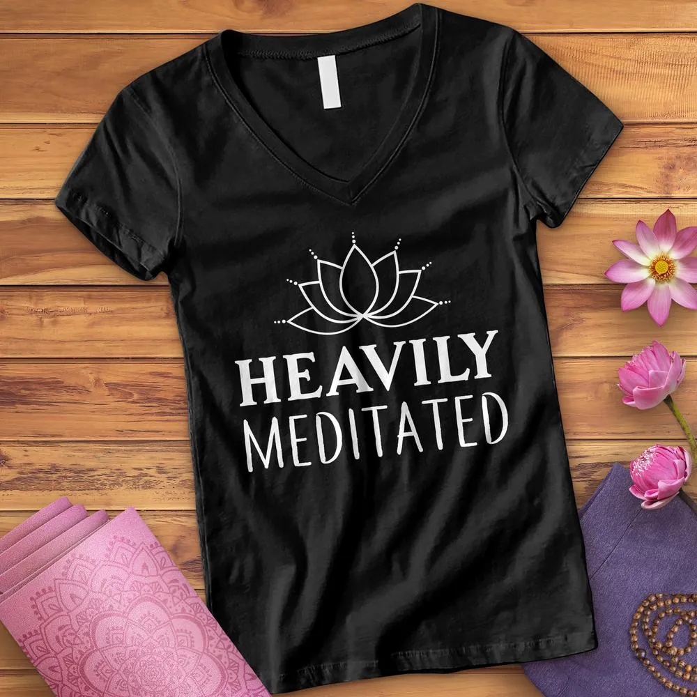 Heavily Meditated V-Neck