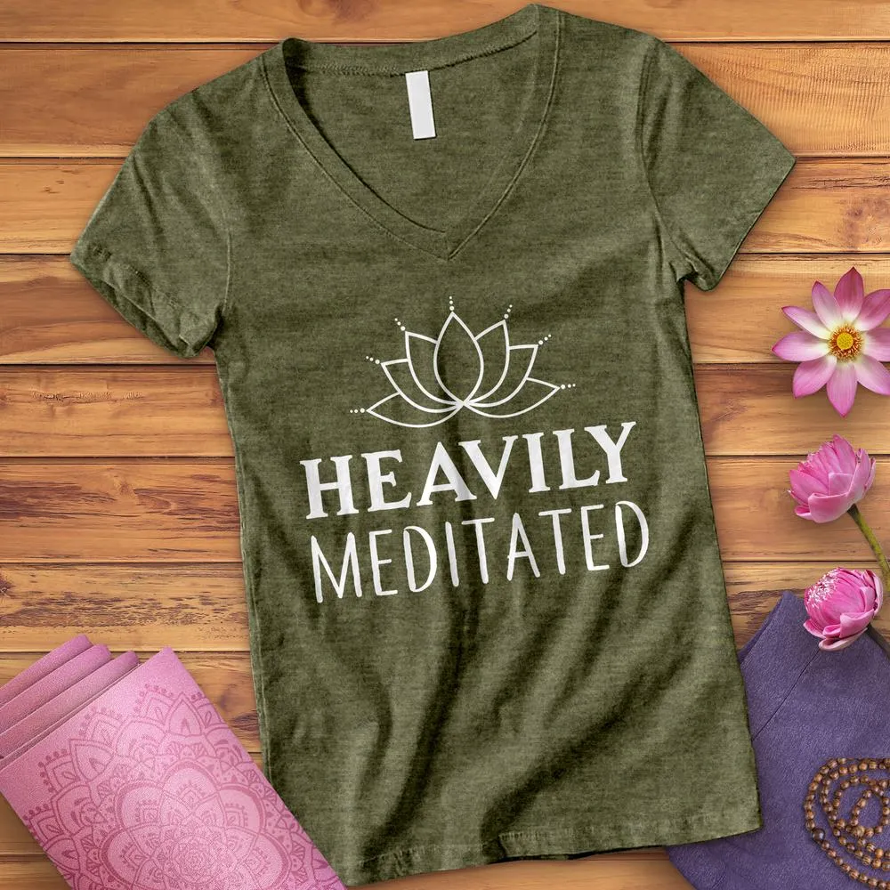 Heavily Meditated V-Neck