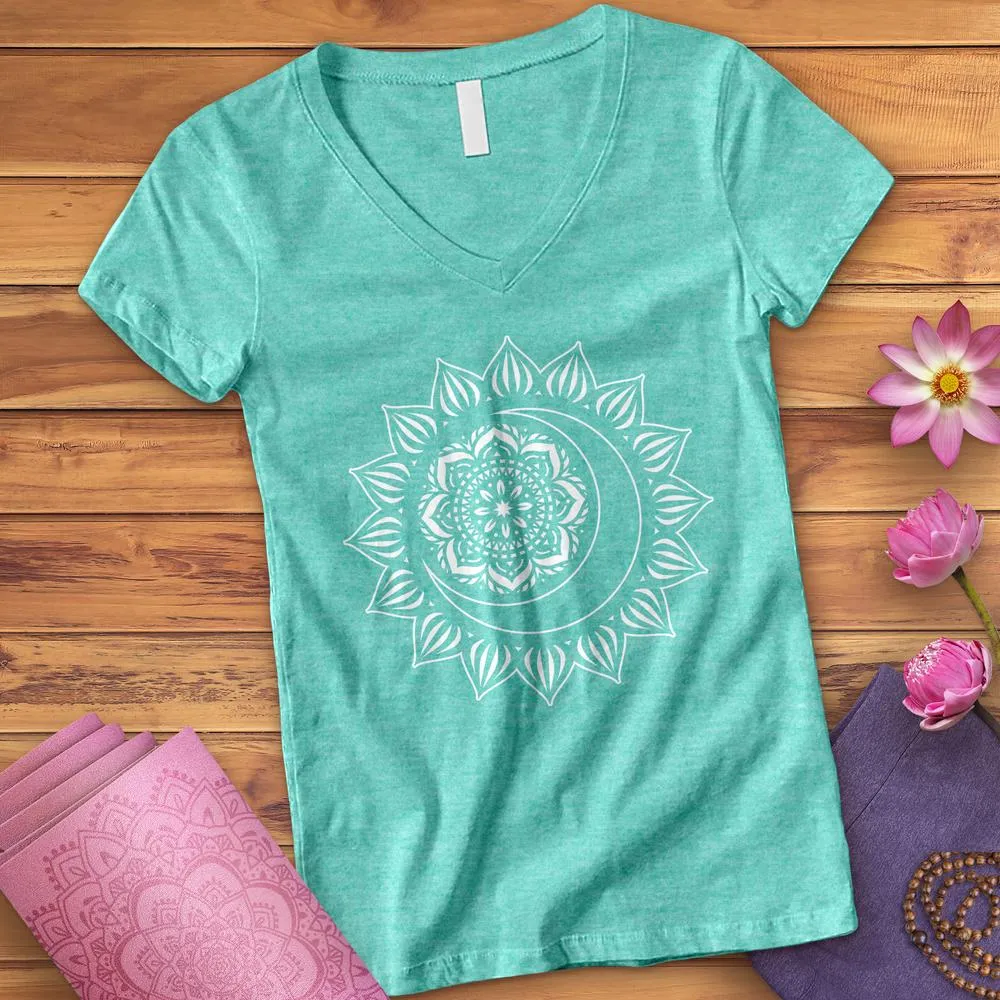 Henna Sunburst V-Neck