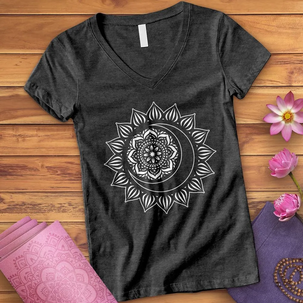 Henna Sunburst V-Neck