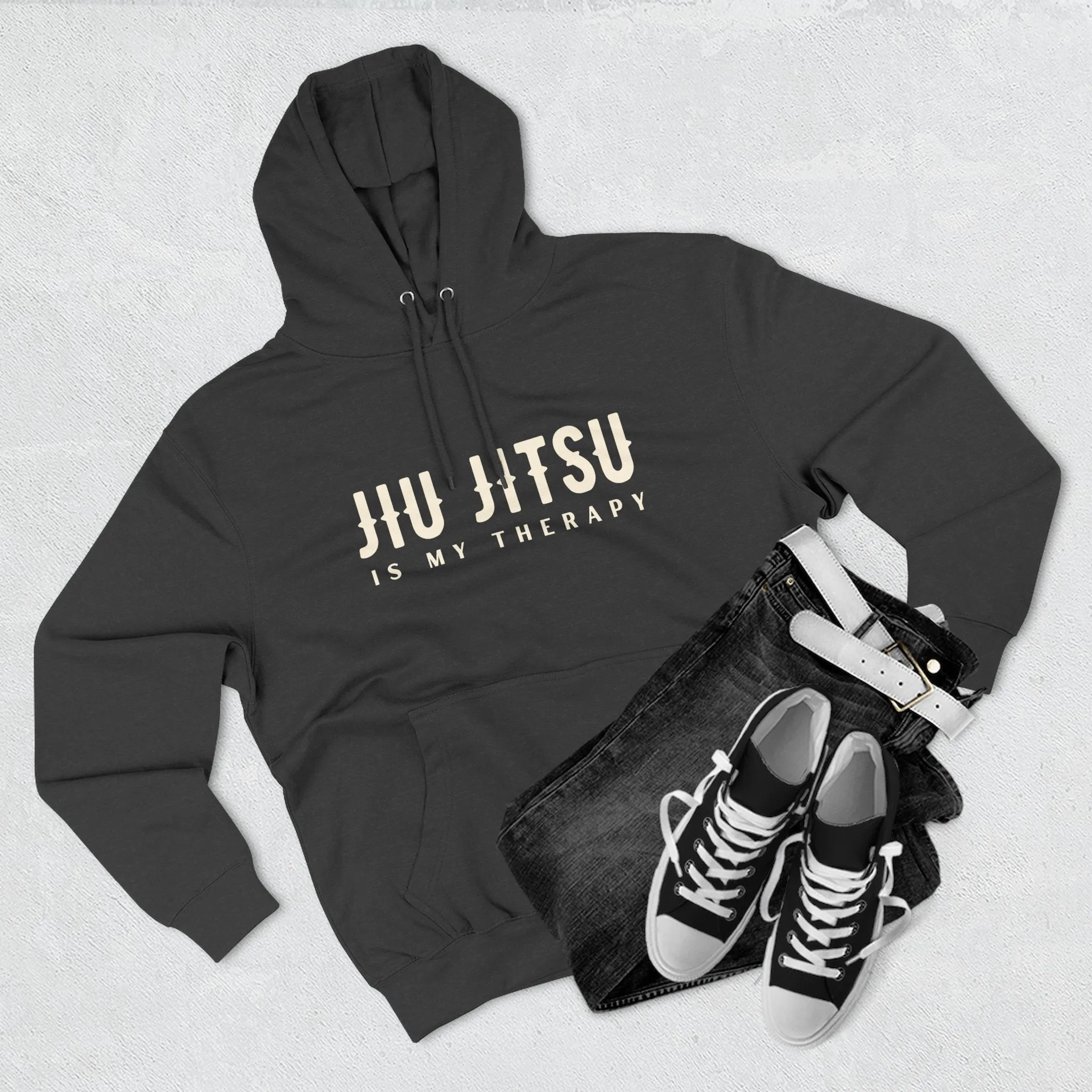 Jiu Jitsu Is My Therapy Hoodie