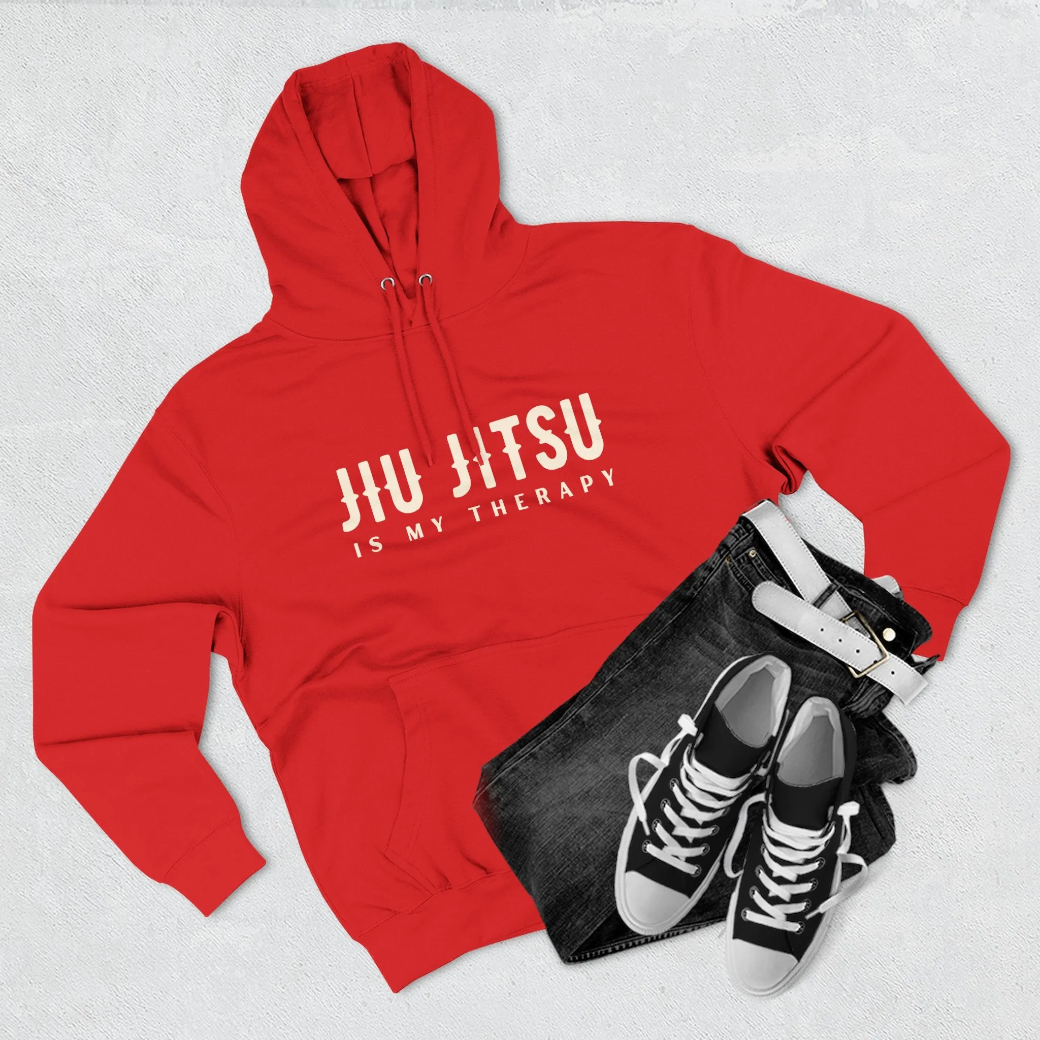 Jiu Jitsu Is My Therapy Hoodie