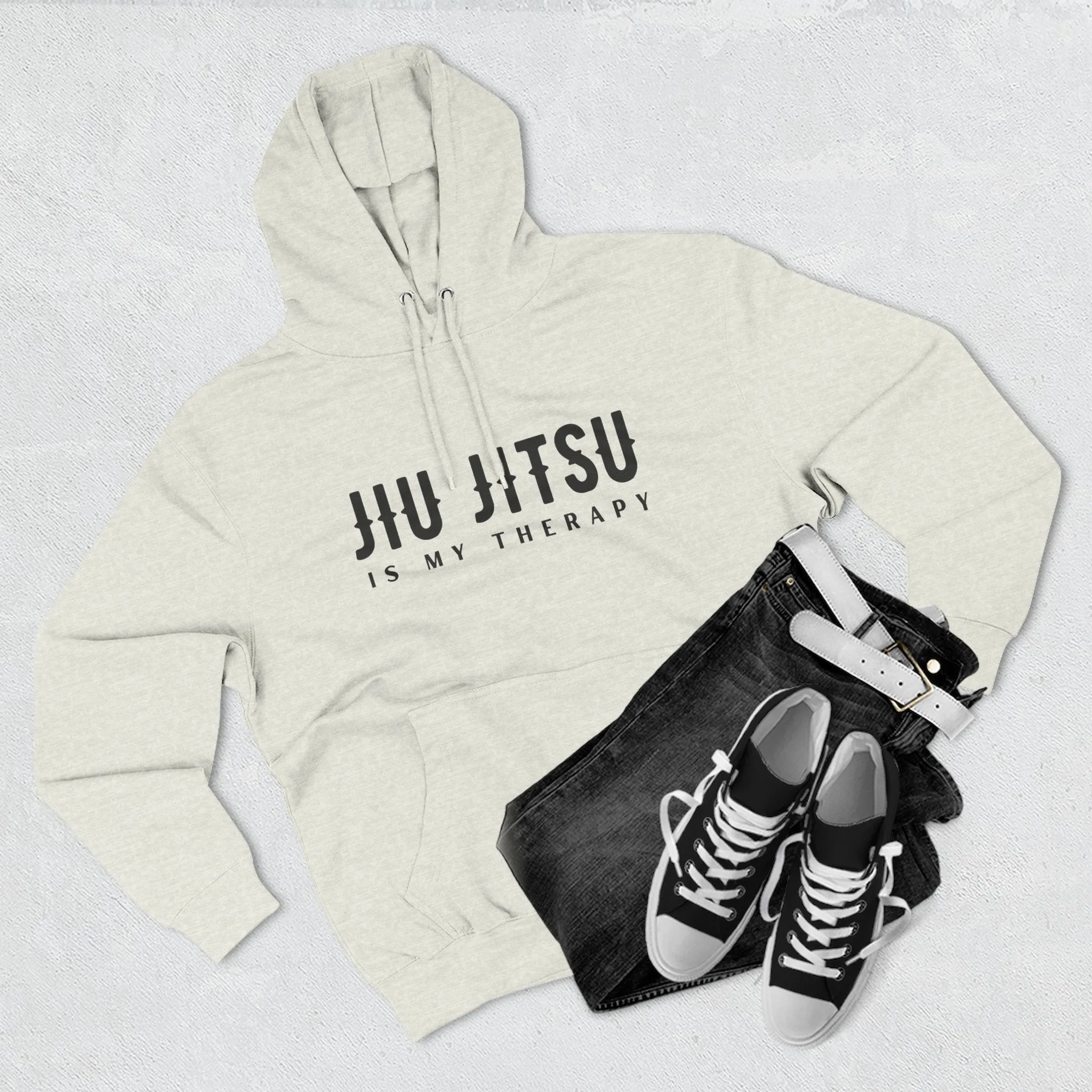 Jiu Jitsu Is My Therapy Hoodie