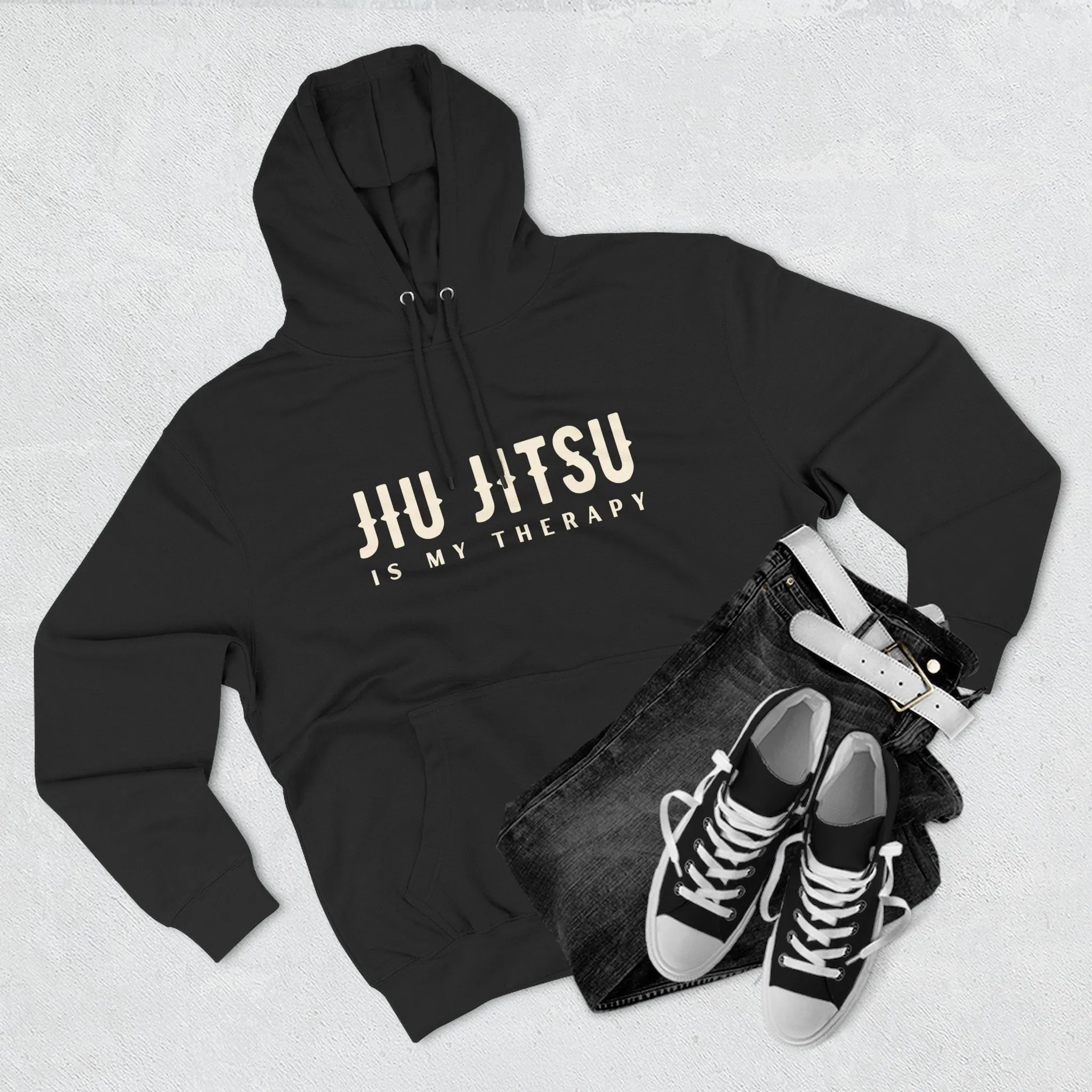 Jiu Jitsu Is My Therapy Hoodie