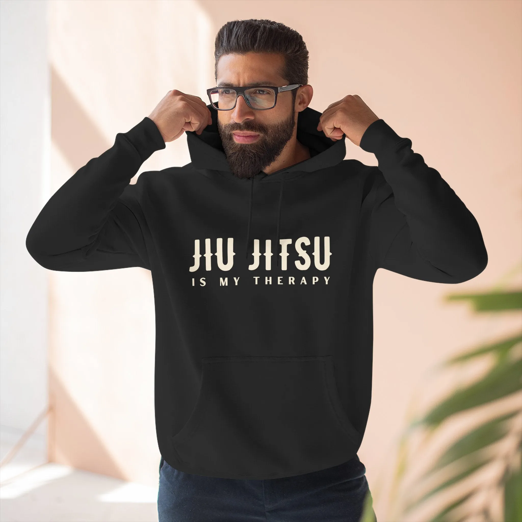 Jiu Jitsu Is My Therapy Hoodie