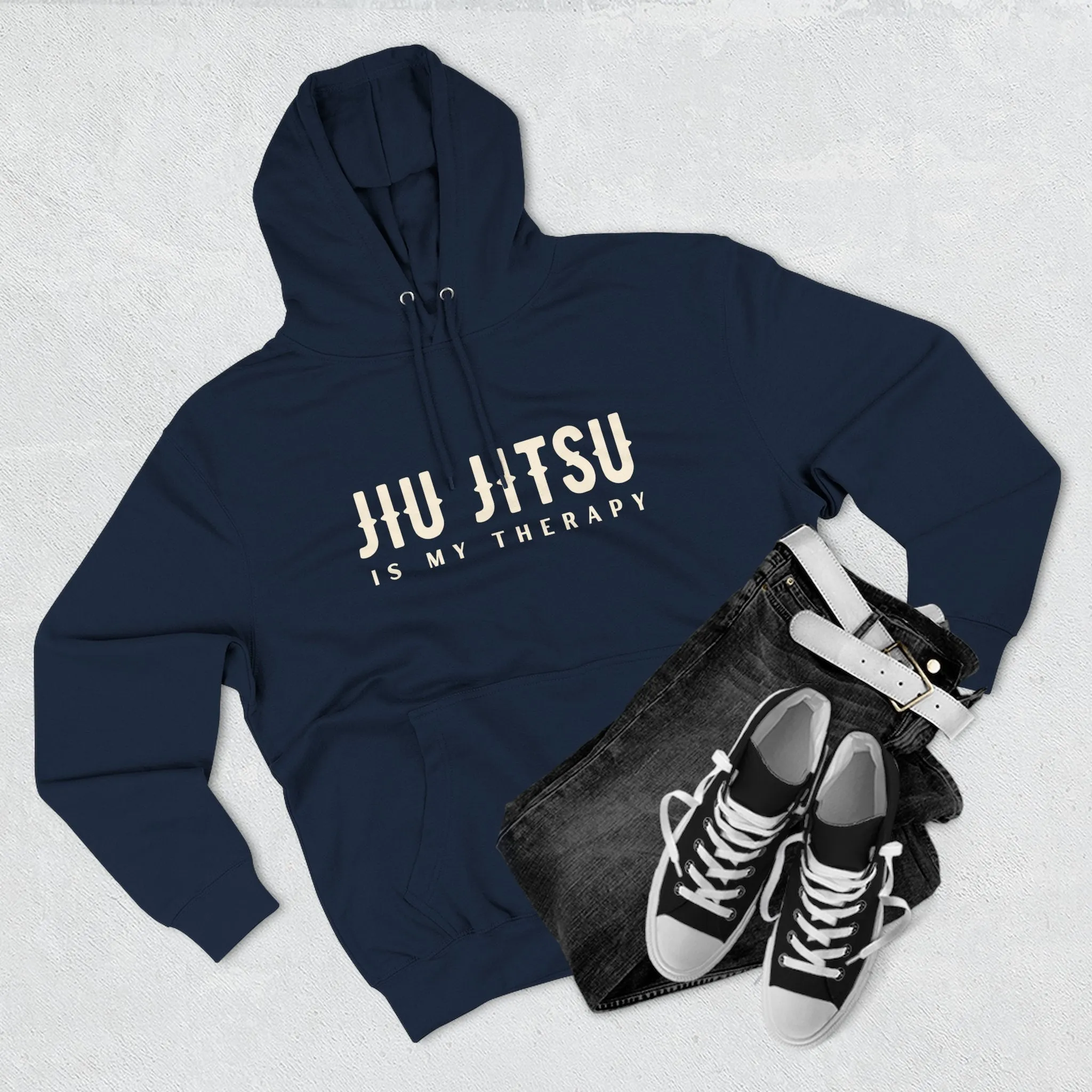 Jiu Jitsu Is My Therapy Hoodie