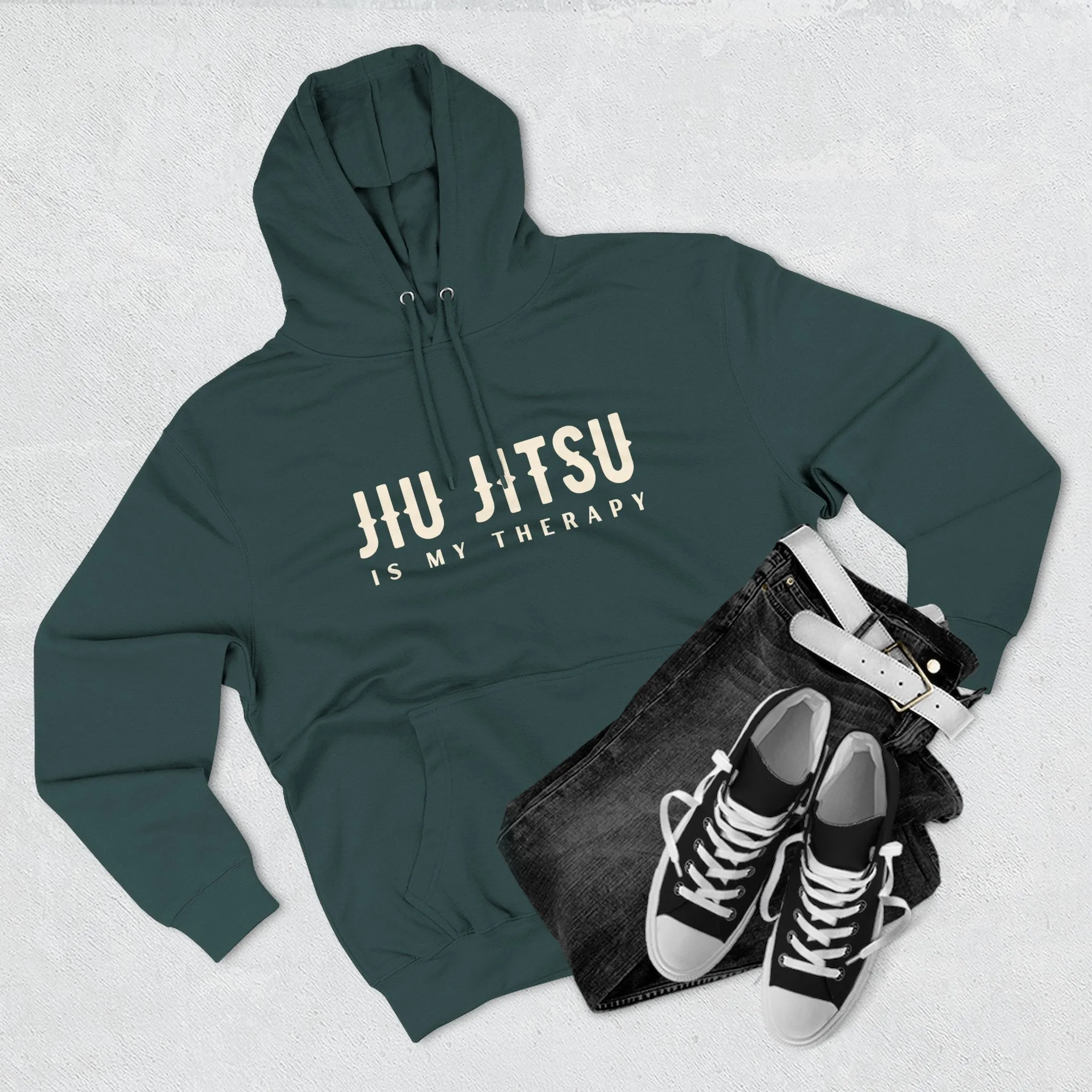 Jiu Jitsu Is My Therapy Hoodie