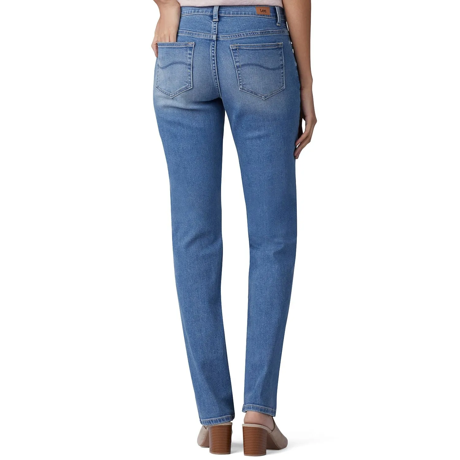 Lee Lee Women's Straight Fit Relaxed Jeans