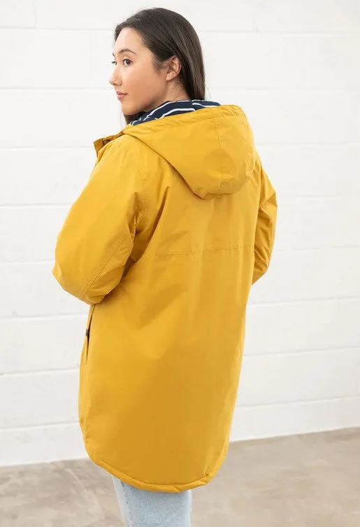 Lighthouse Womens Eva Long Jacket Antique Gold