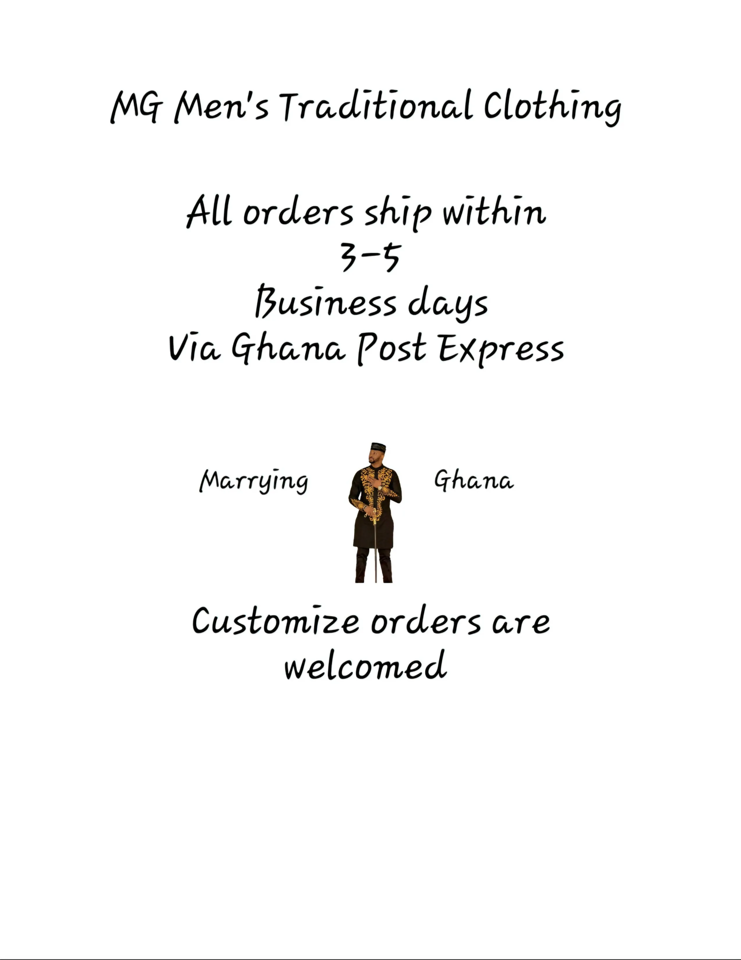 MG Men's Traditional African Wear/ Kafka, African Suit T159