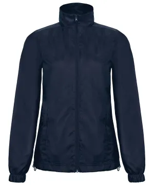 Navy - B&C ID.601 jacket /women