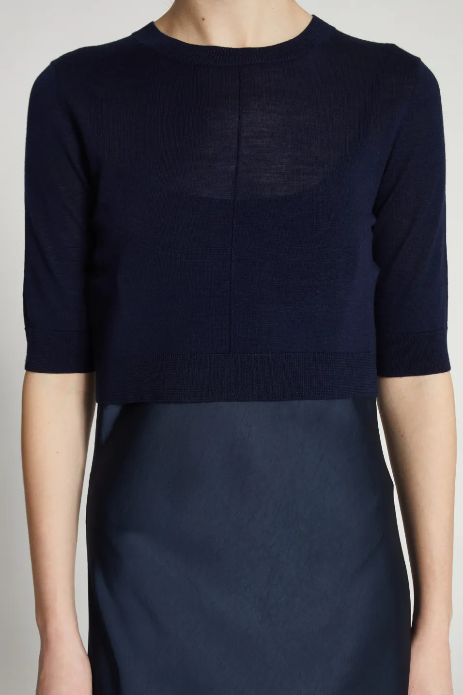Norah Short Sleeve Crop Sweater