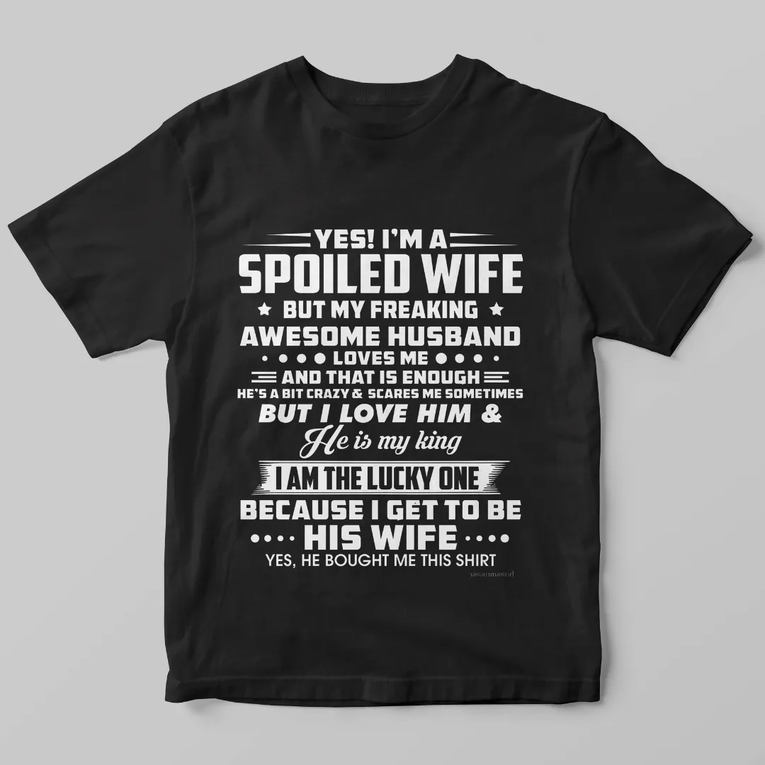 Printed T-Shirts For Wives | Soft Cotton, Stylish Design, Comfortable Fit and Everyday Casual Wear