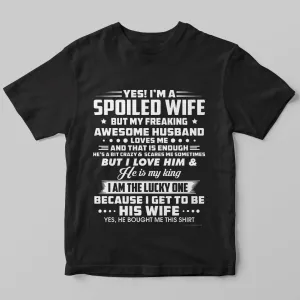 Printed T-Shirts For Wives | Soft Cotton, Stylish Design, Comfortable Fit and Everyday Casual Wear