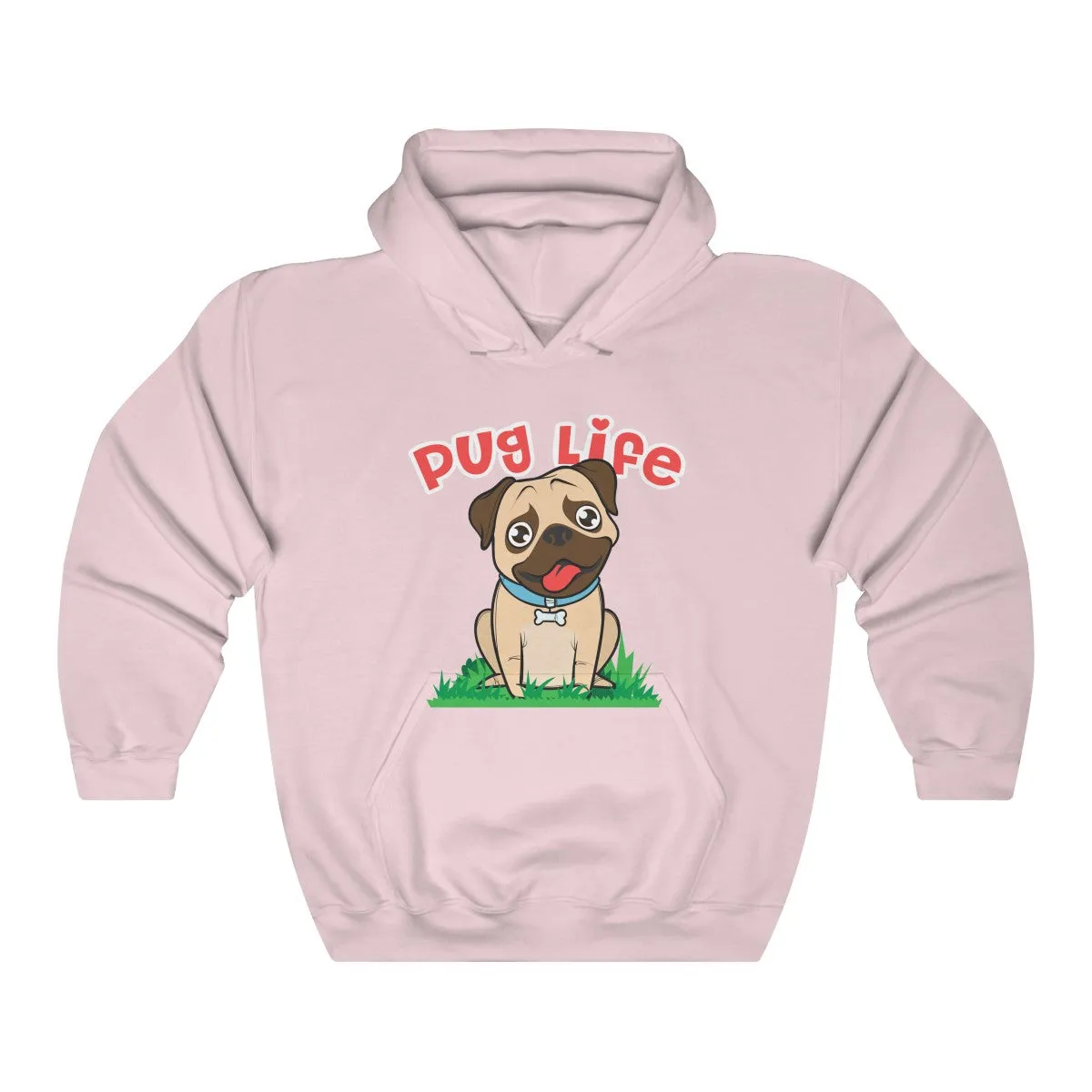 Pug Life Unisex Heavy Blend Hooded Sweatshirt