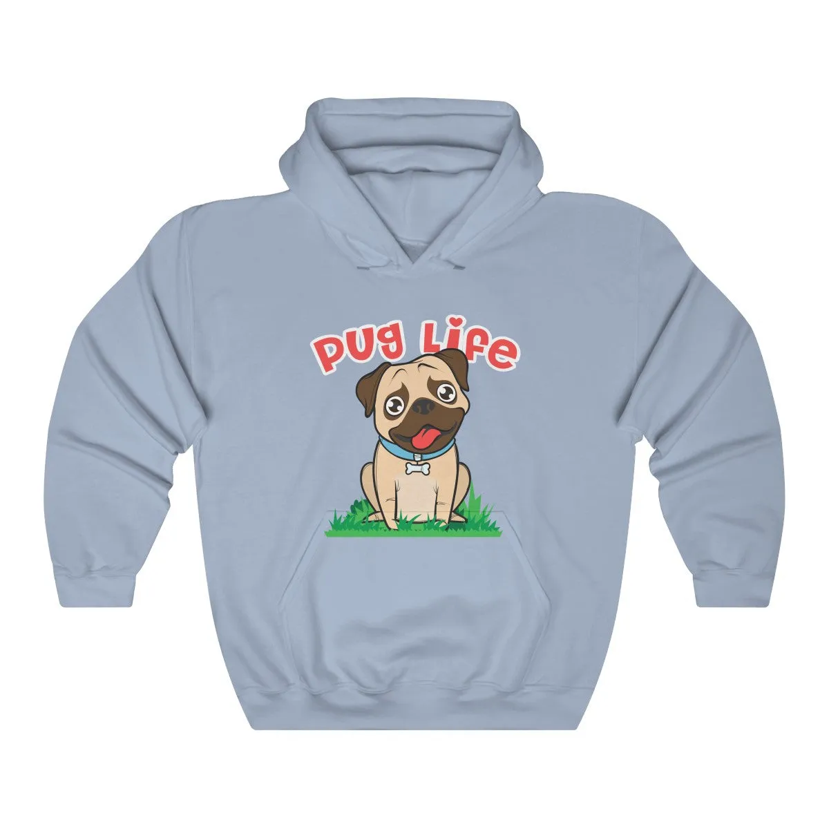 Pug Life Unisex Heavy Blend Hooded Sweatshirt