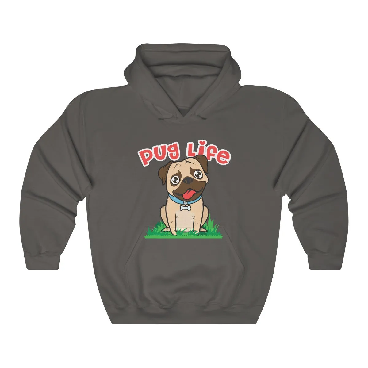 Pug Life Unisex Heavy Blend Hooded Sweatshirt