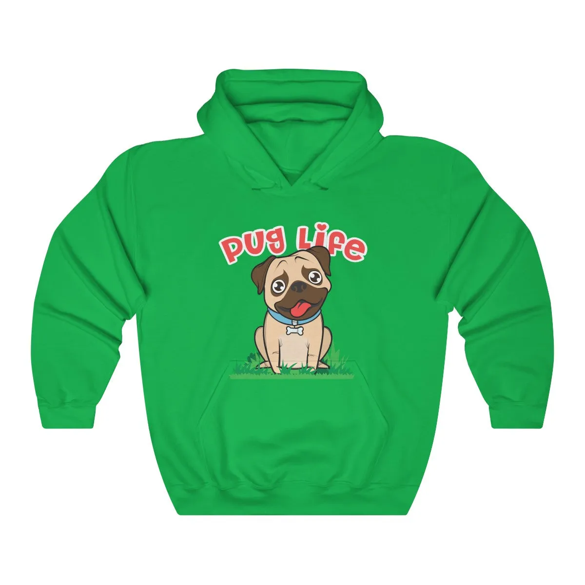 Pug Life Unisex Heavy Blend Hooded Sweatshirt