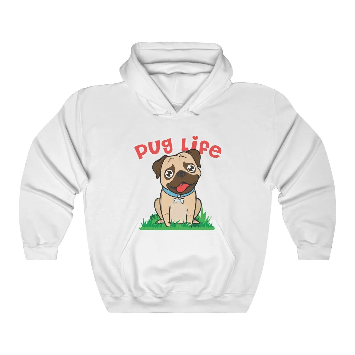 Pug Life Unisex Heavy Blend Hooded Sweatshirt