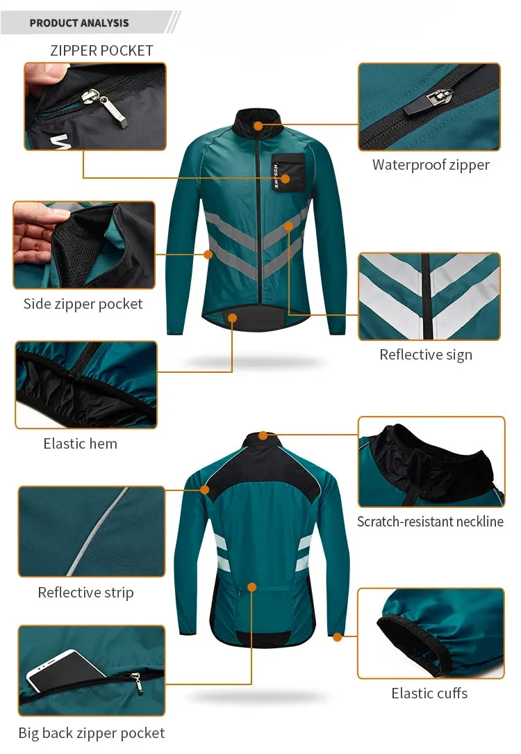 Reflective Windproof Jacket