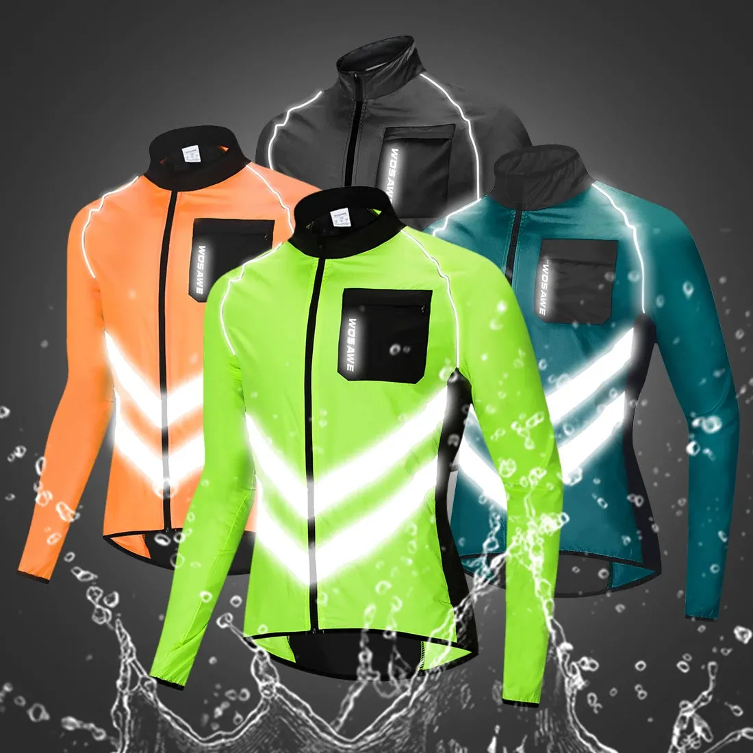 Reflective Windproof Jacket