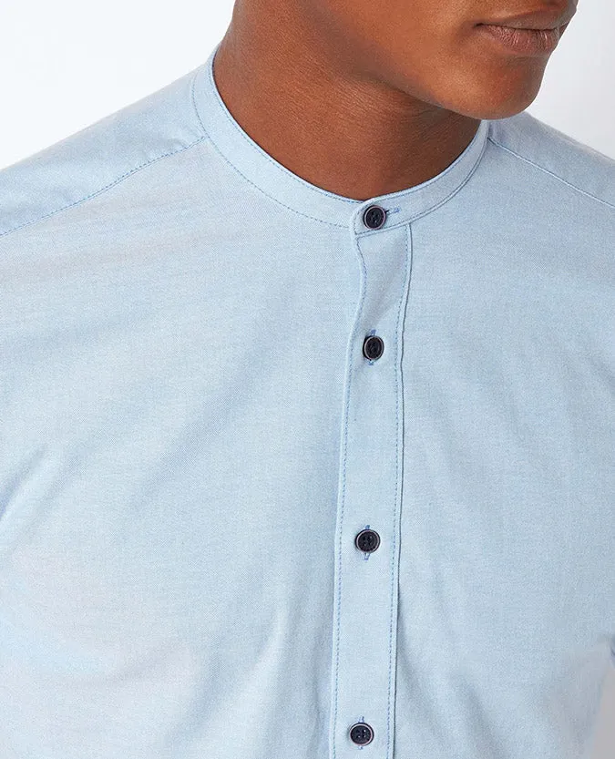Slim Fit Cotton-Blend Shirt