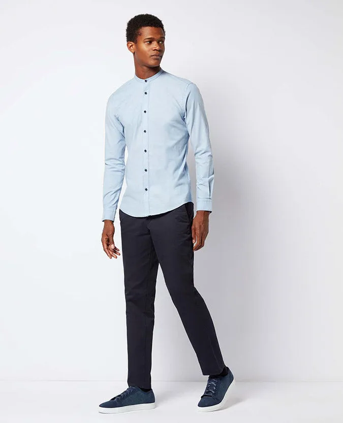 Slim Fit Cotton-Blend Shirt
