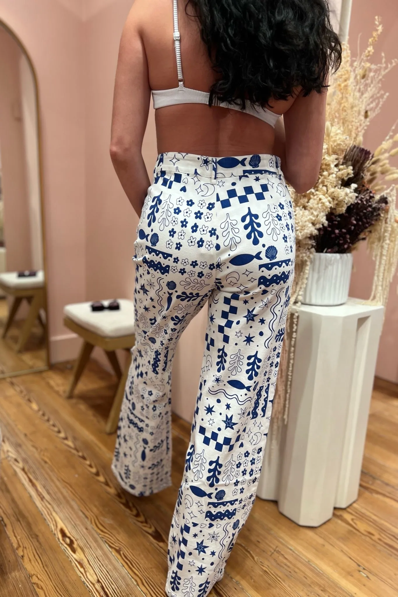 Take me to Paradise Relaxed Cotton Jean