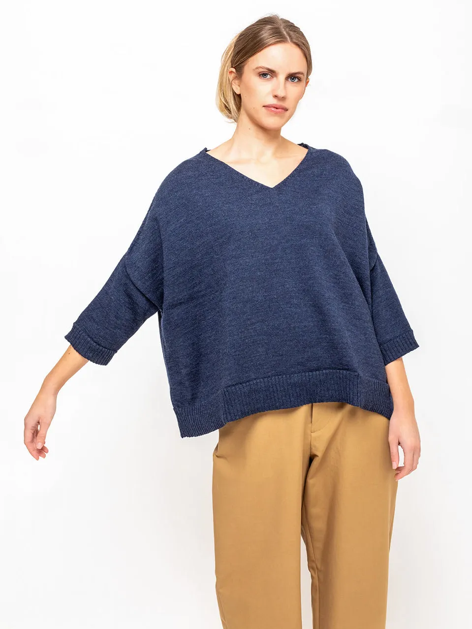 V-Neck Mariniere Sweater