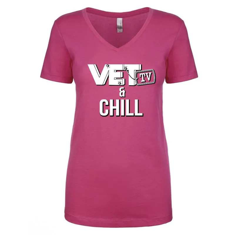 VET Tv and Chill V-Neck