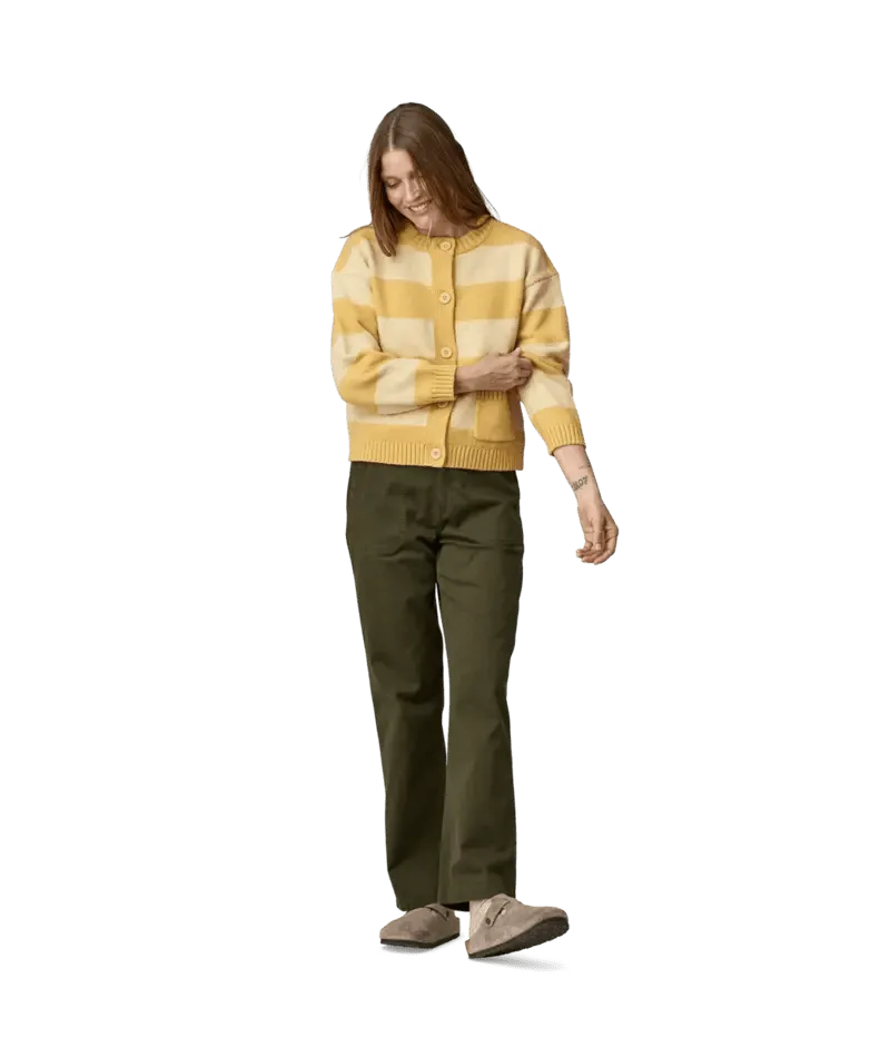 Women's Recycled Wool Sweater Jacket