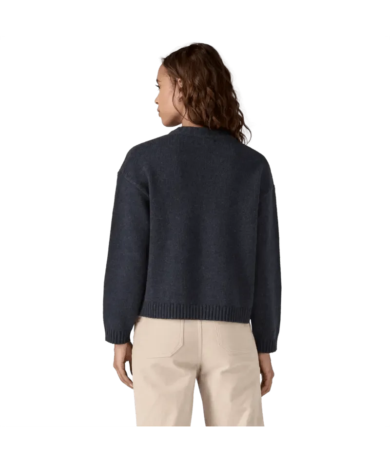 Women's Recycled Wool Sweater Jacket